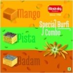 Chitale Mango, Pista, Almond Burphy / आंबा, पिस्ता, बदाम बर्फी 