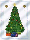 X Mas card - Tree Design